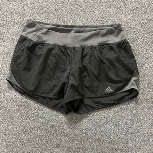 Adidas Shorts Womens XL Black Aeroready Running 3 Inch Athletic Breathable Gym